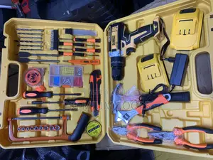 Yellow Dewalt Tools Box
