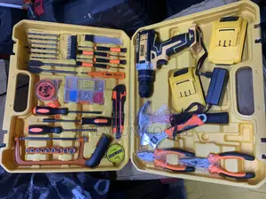 Yellow Dewalt Tools Box