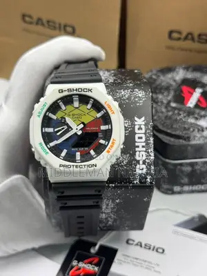 Casio G-Shock Rubber Strap Wrist-Watch