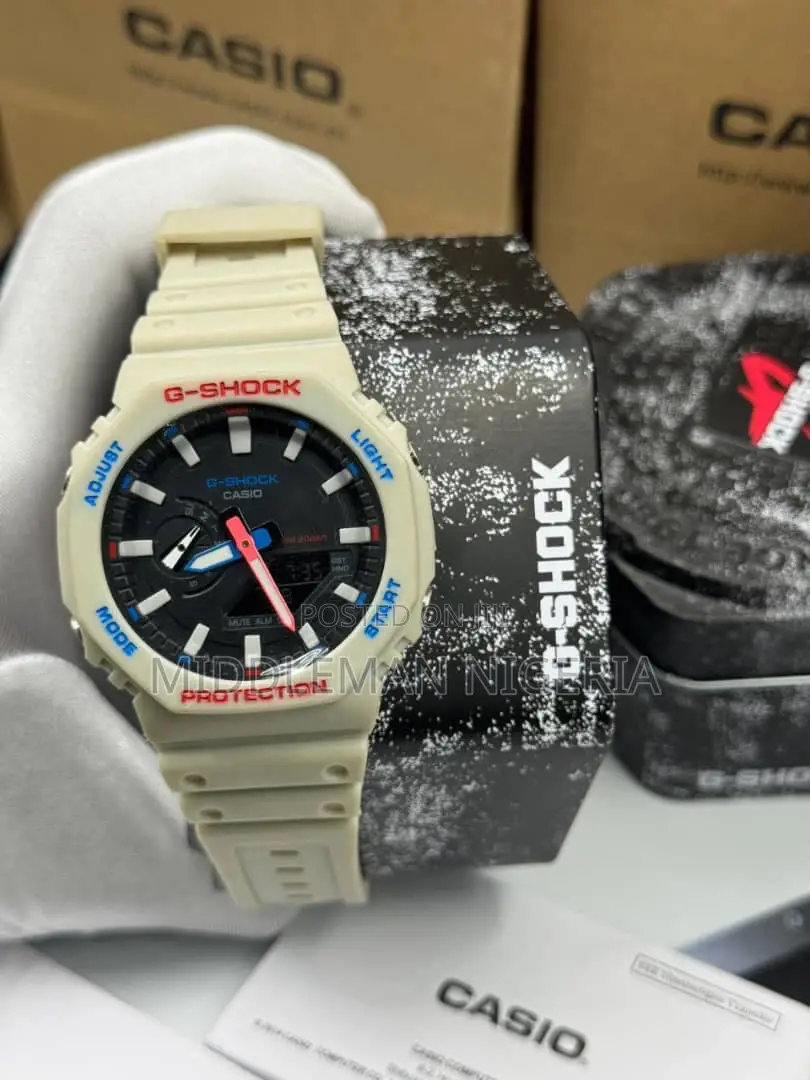 Casio G-Shock Rubber Strap Wrist-Watch