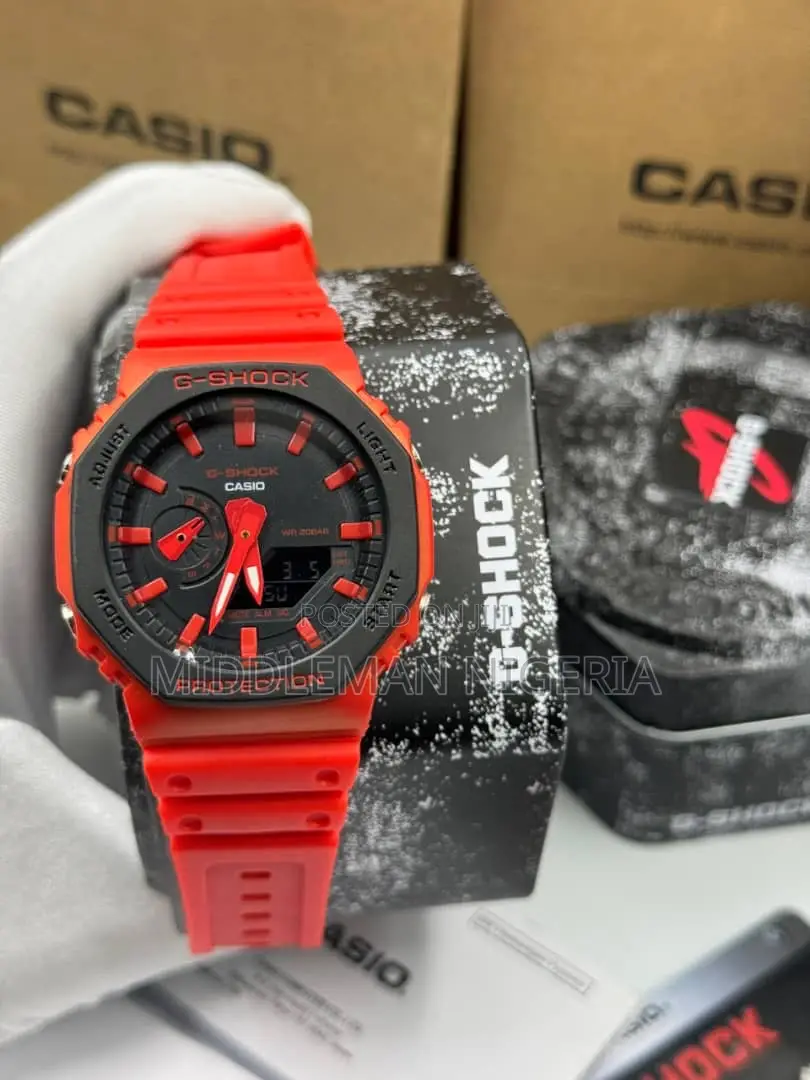 Casio G-Shock Rubber Strap Wrist-Watch