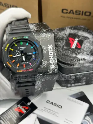 Casio G-Shock Rubber Strap Wrist-Watch