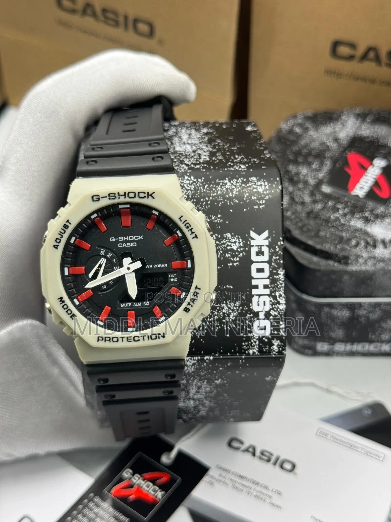Casio G-Shock Rubber Strap Wrist-Watch