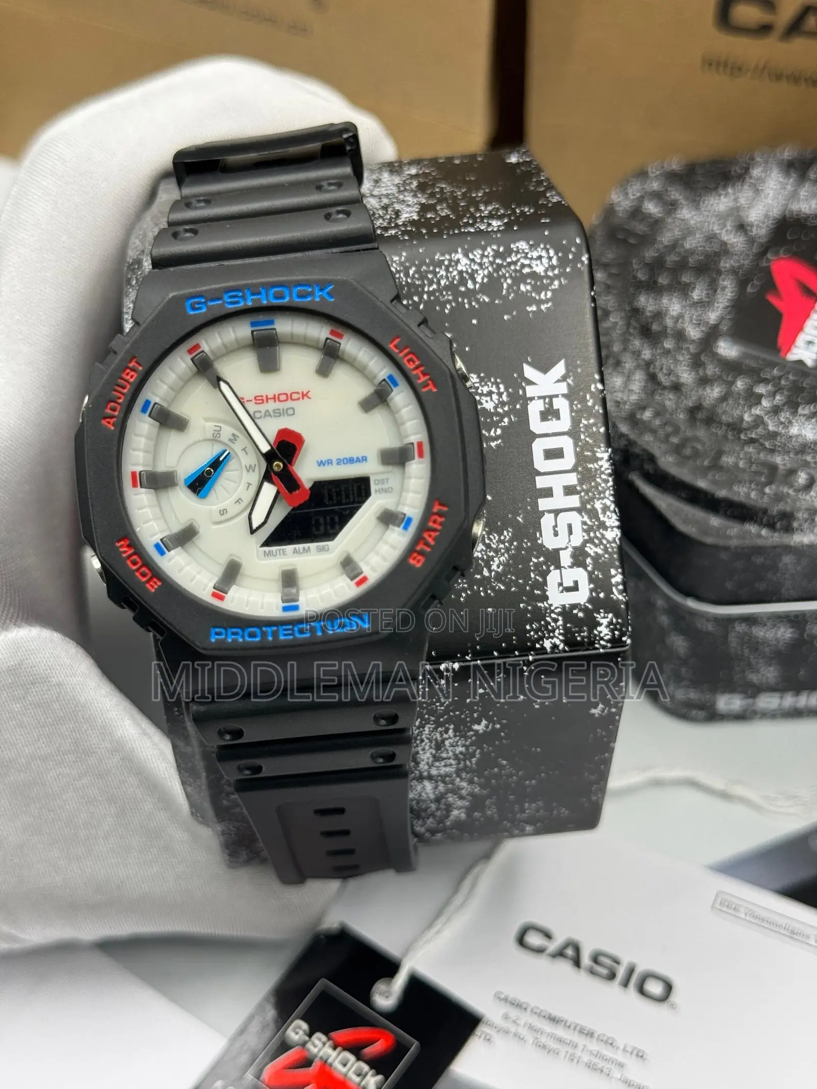 Casio G-Shock Rubber Strap Wrist-Watch