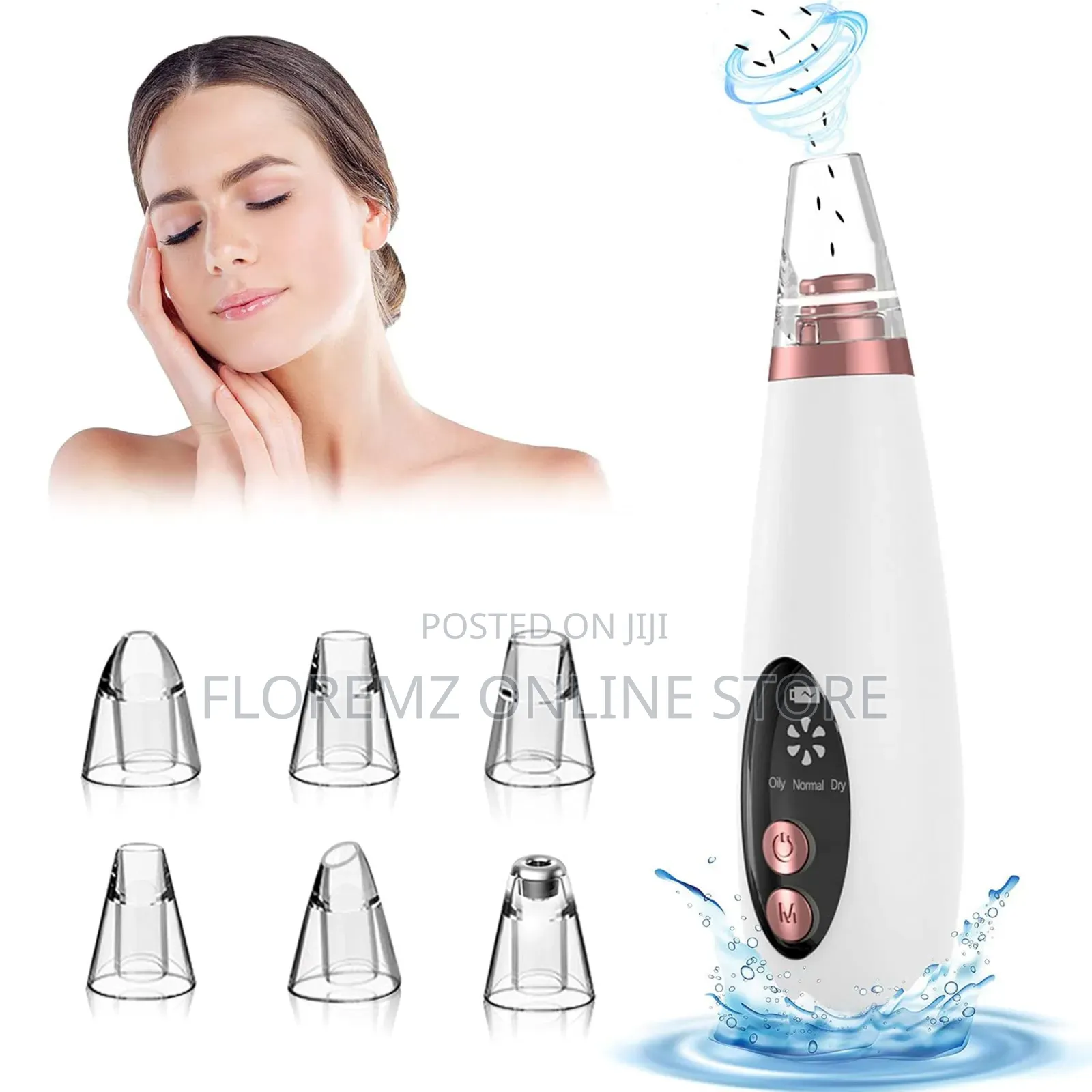 Facial Multi Functional Blackhead Pimple Extraction Device