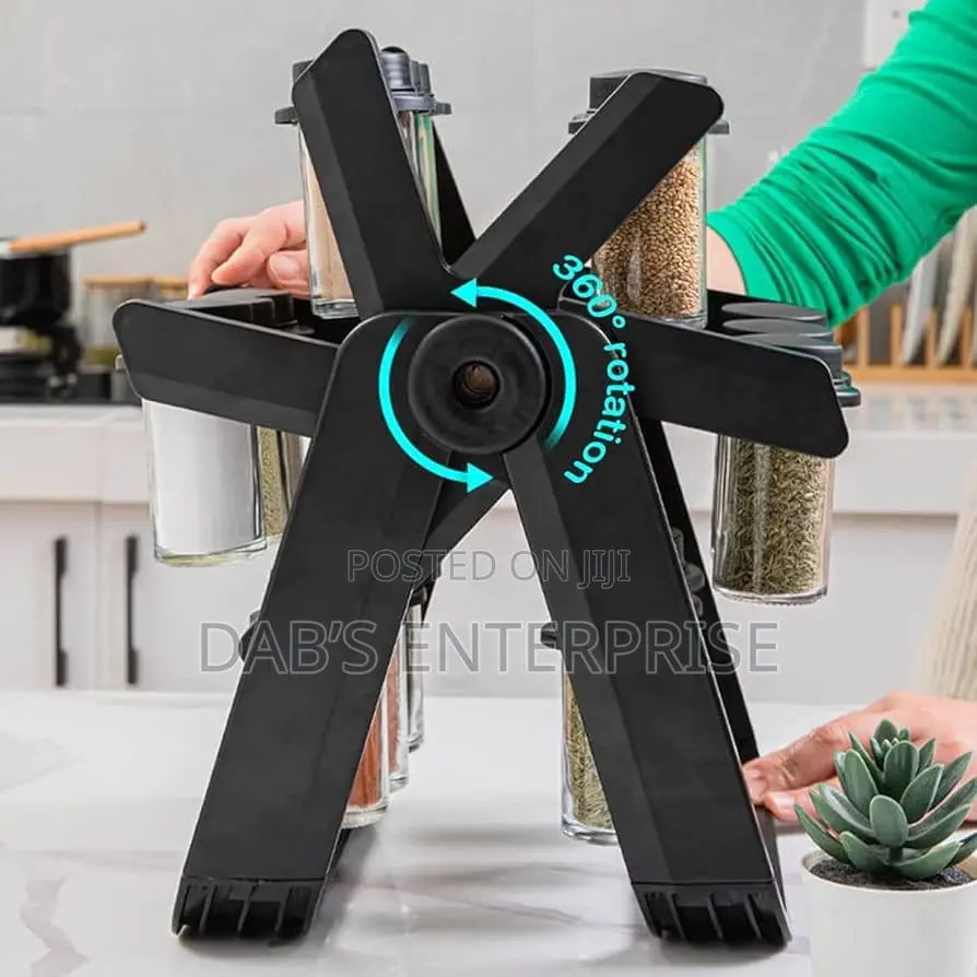 Rotating Spice Rack