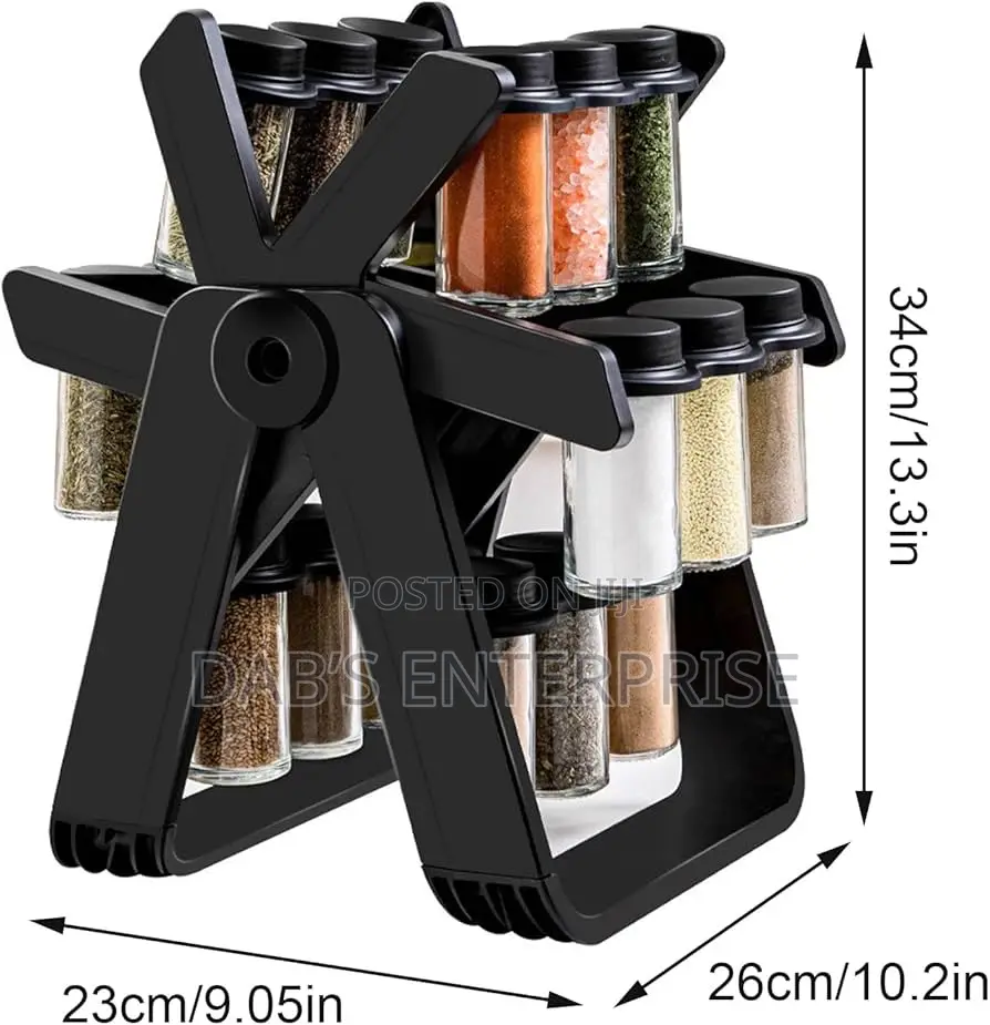 Rotating Spice Rack
