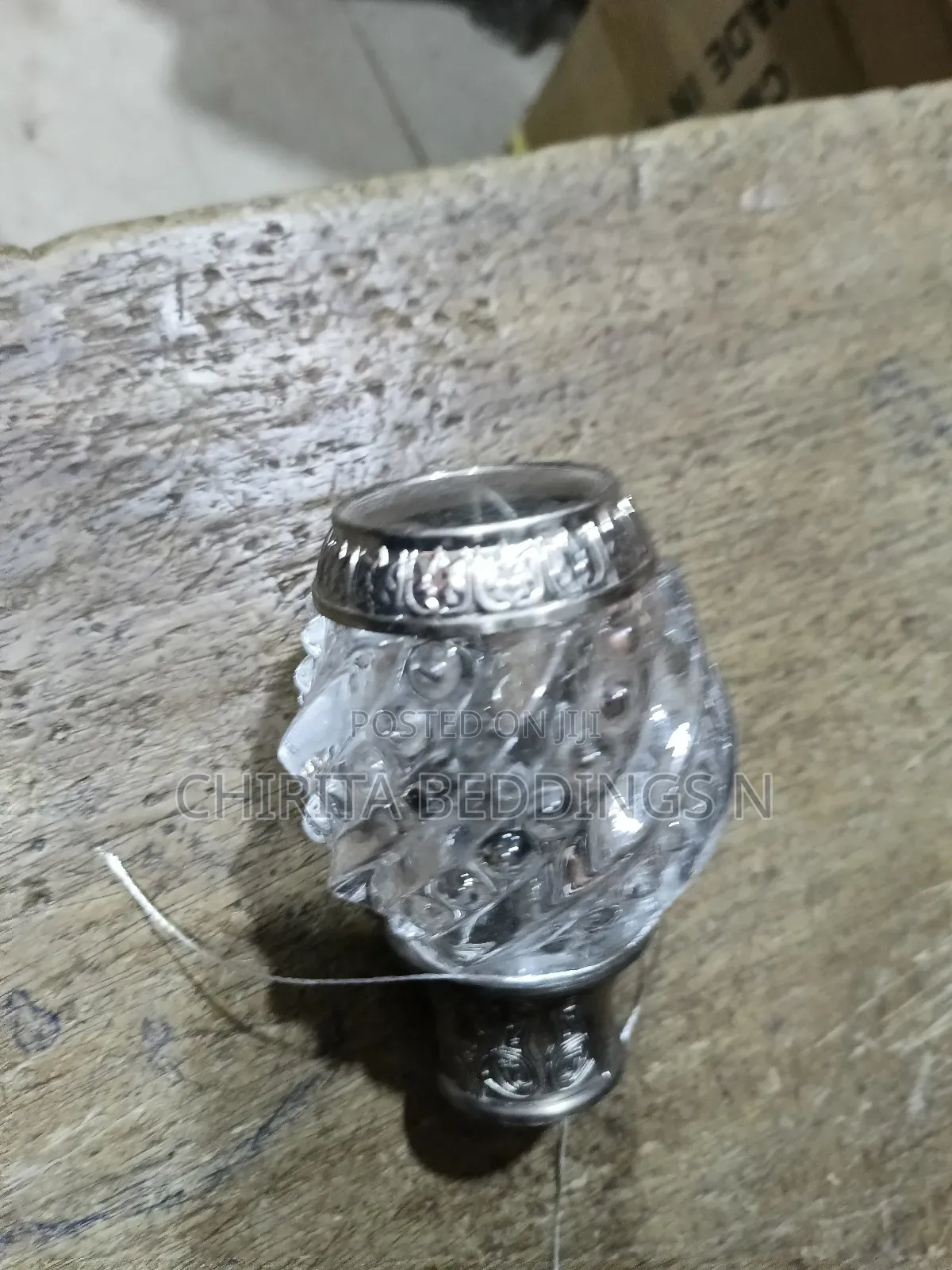 Glass Bronze Pole Cap