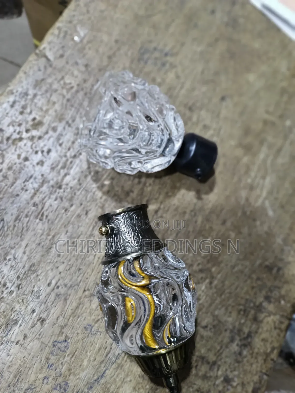 Glass Bronze Pole Cap