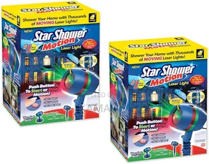 Star Shower L,Motion Laser Light,Bulbhead-Indoor Outdoor
