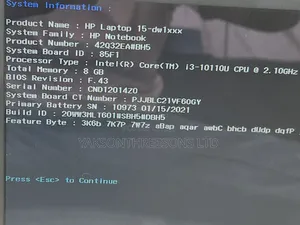 Laptop HP 15 8GB Intel Core i3 HDD 1T