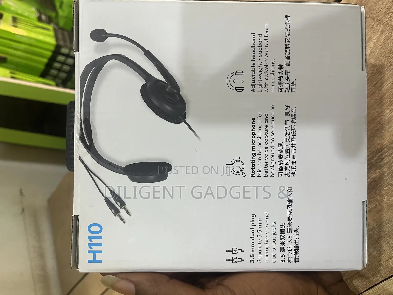 Logitech Aux Headset With Mic