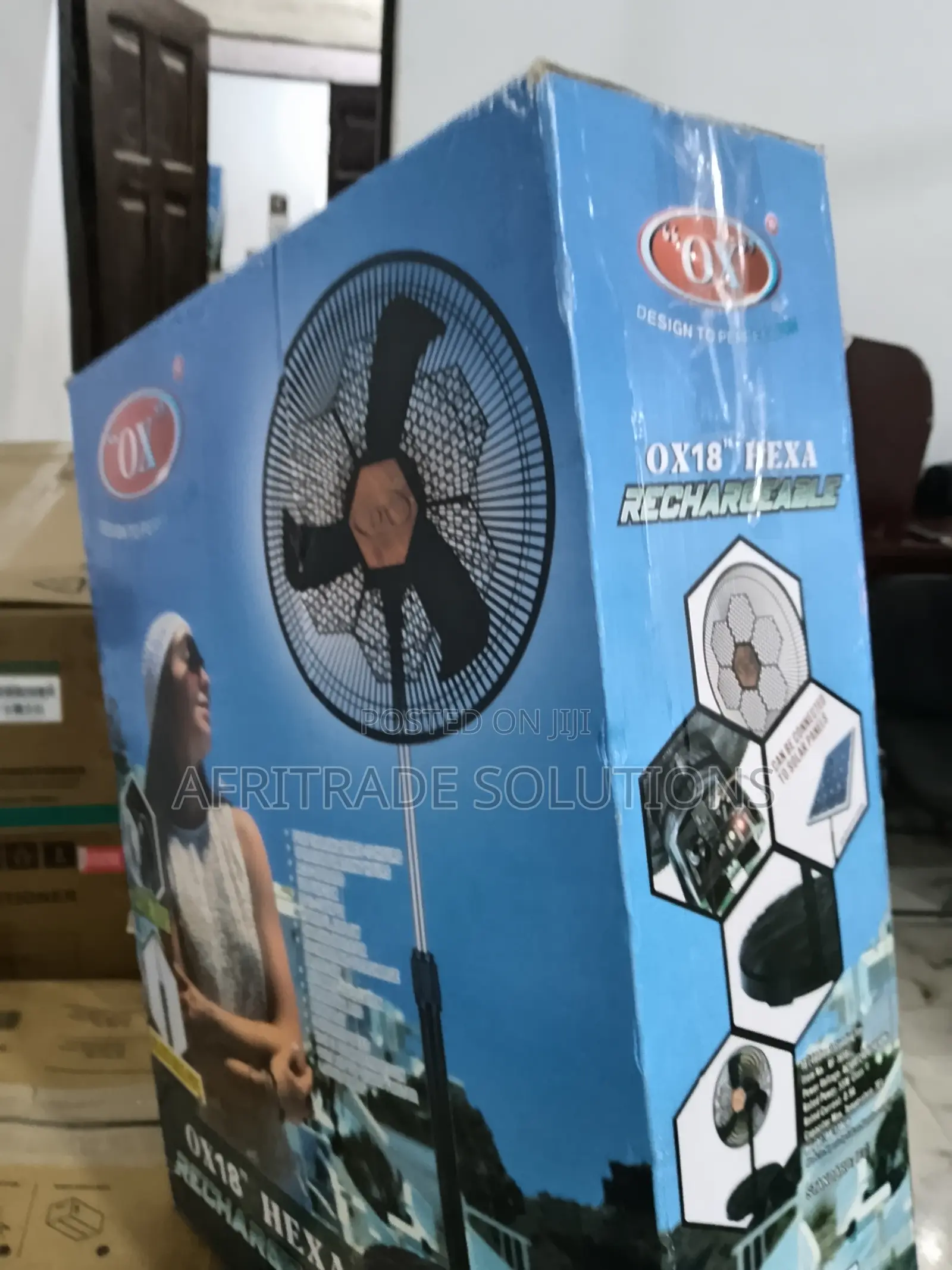 Durable Rechargable Ox Fan