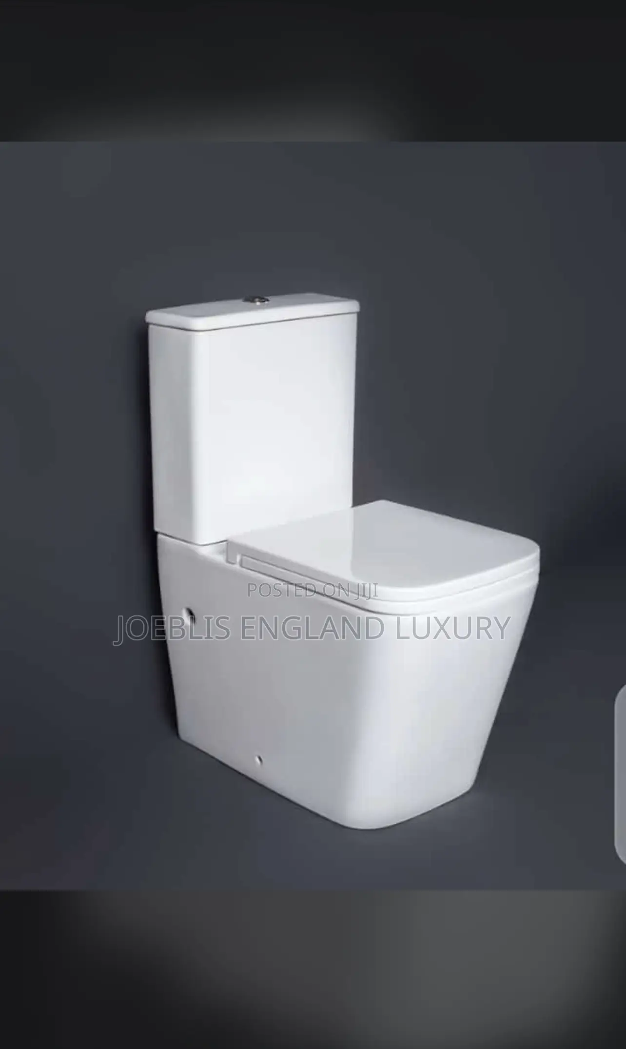 Square White Water Closet Unique Design