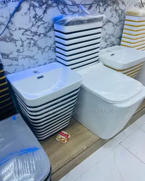 High Standard Water Closet White and Black