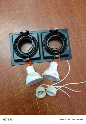 Double Spot Light Black