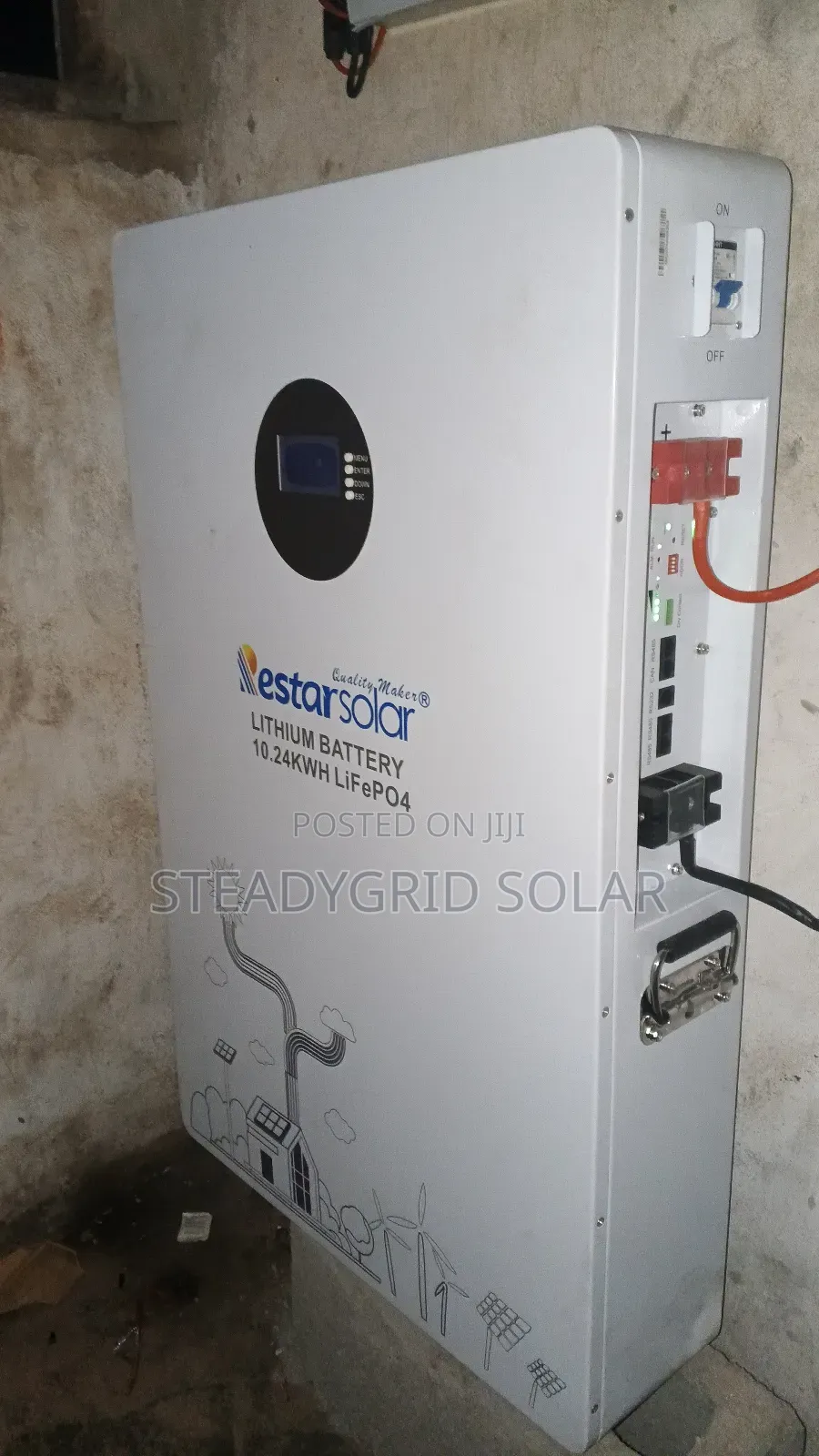 Extremely Rugged 10kva Inverter Solar Powered Installation