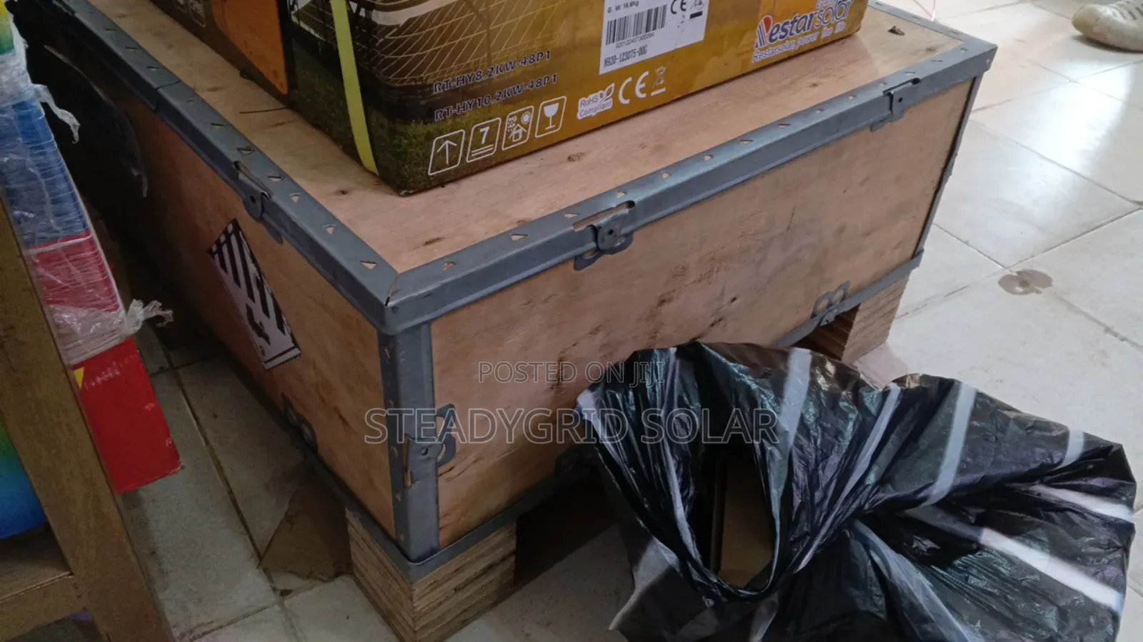Extremely Rugged 10kva Inverter Solar Powered Installation