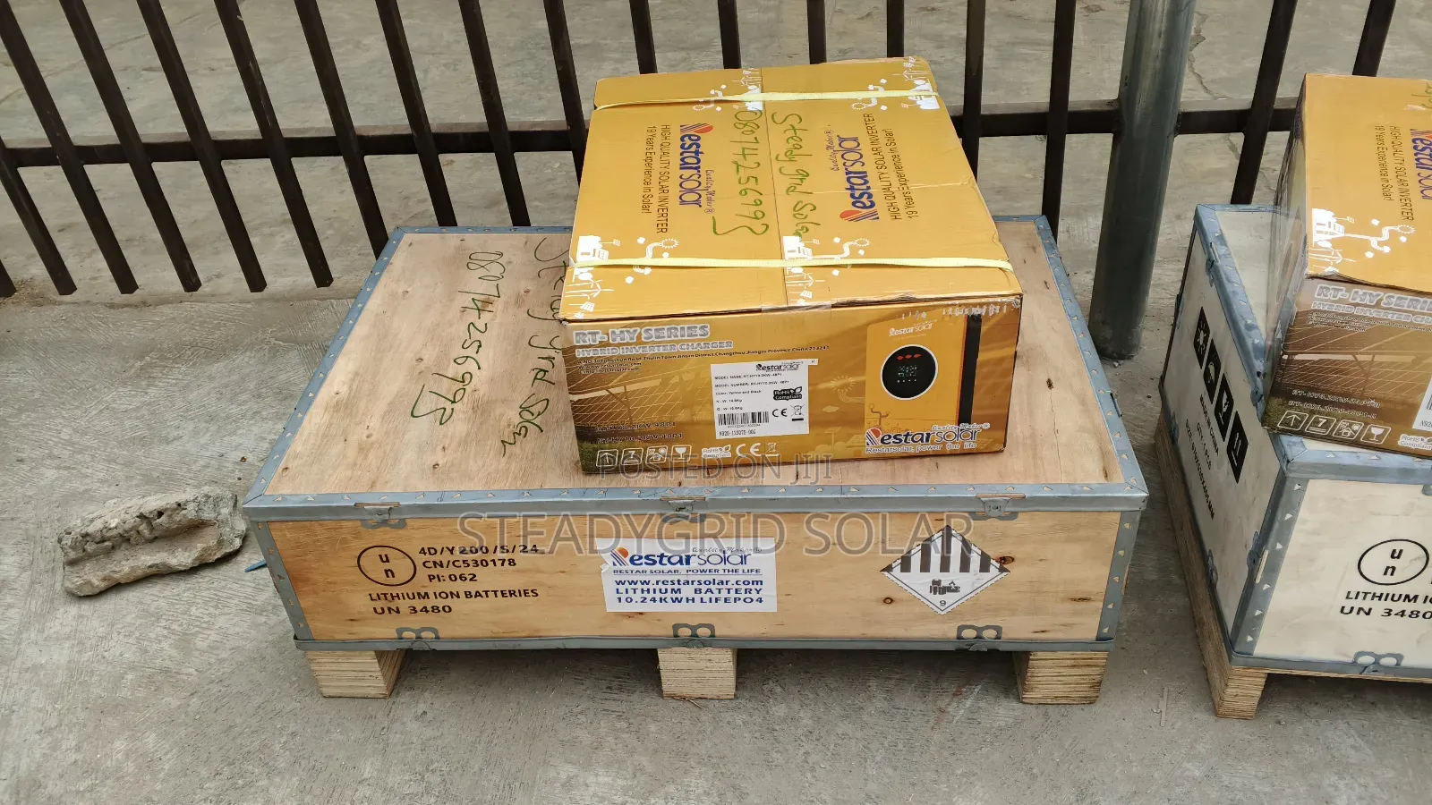 Extremely Rugged 10kva Inverter Solar Powered Installation