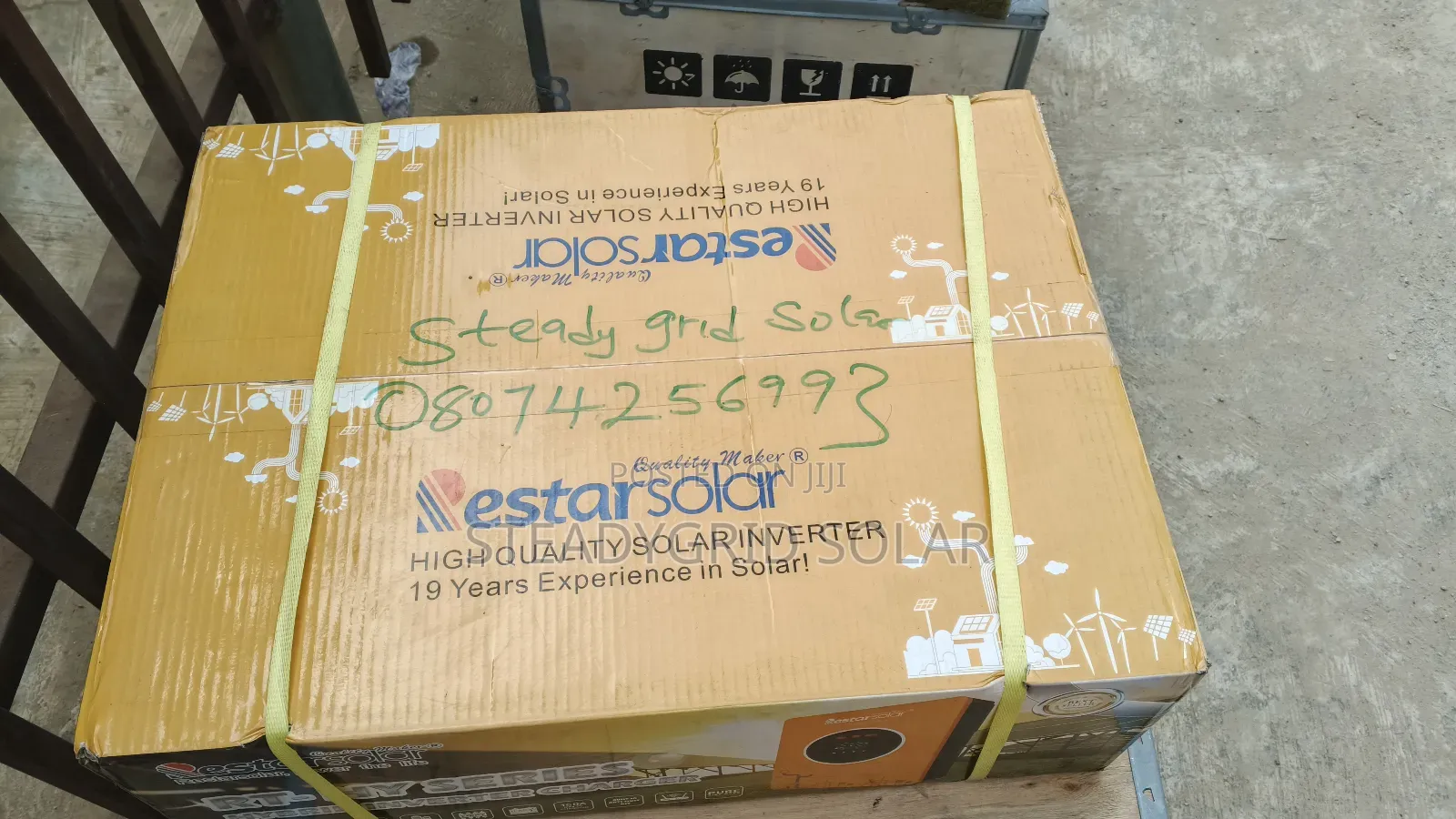 Extremely Rugged 10kva Inverter Solar Powered Installation