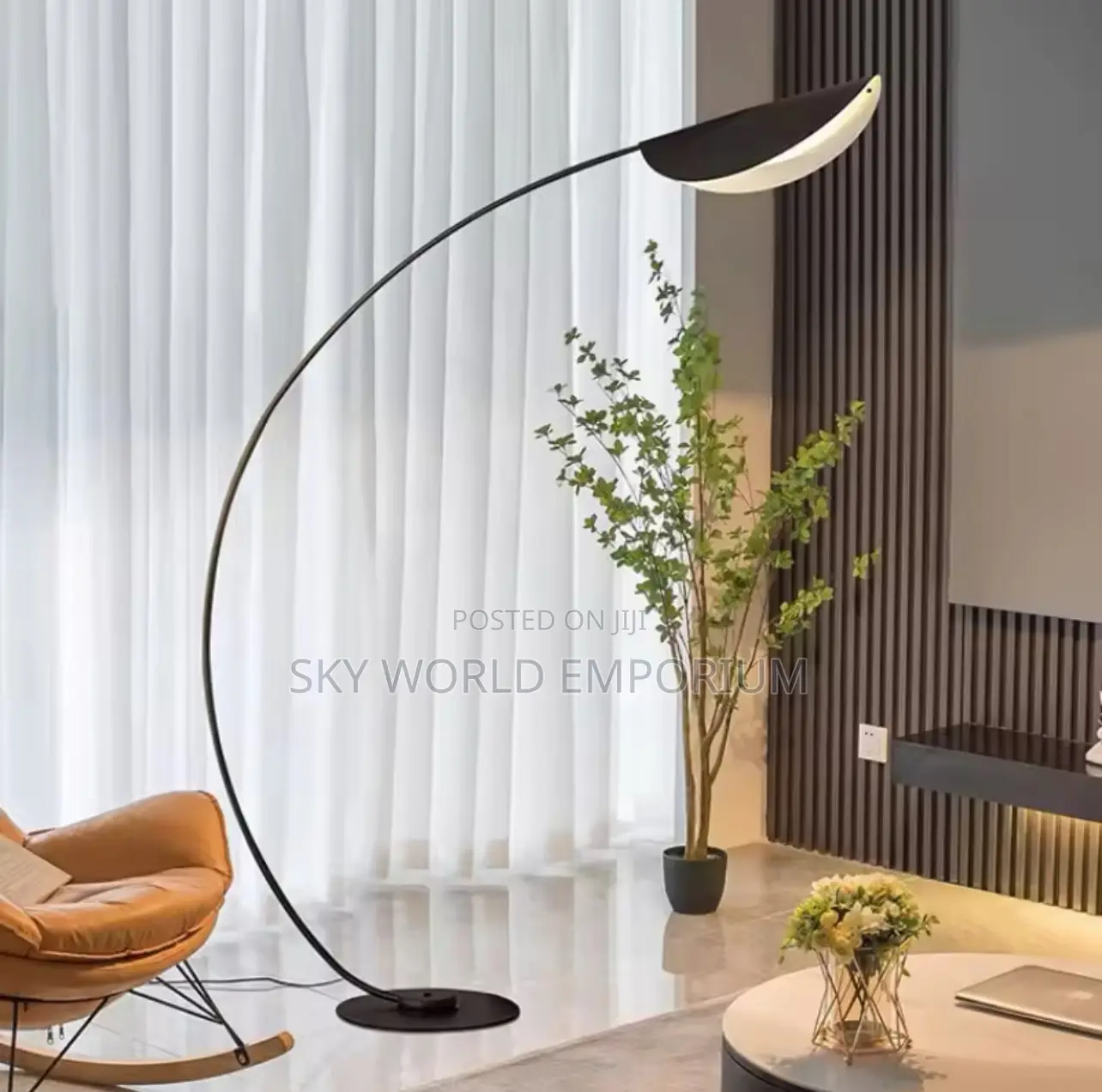 New Lotus Leaf Modern Design Floor Lamp