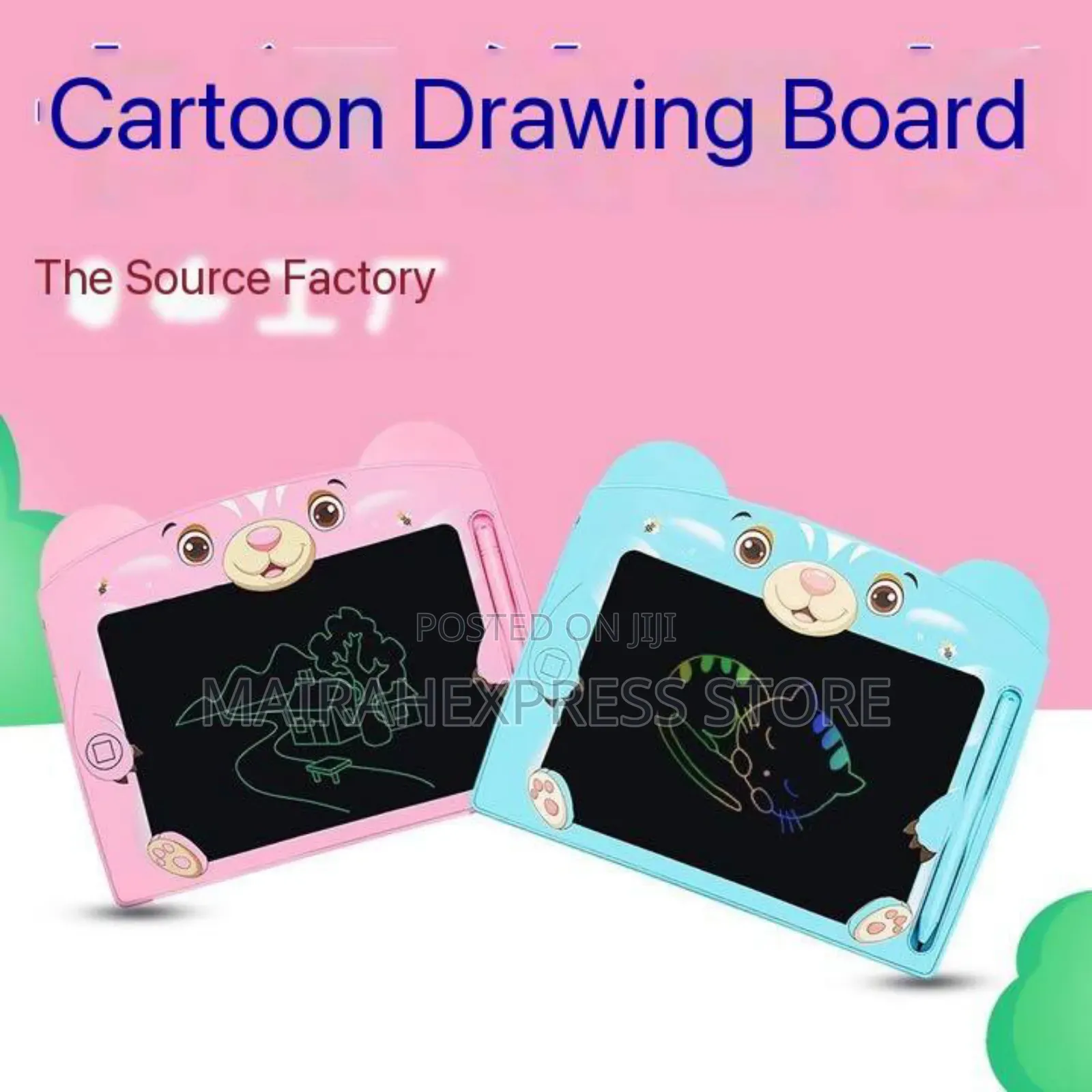 Cartoon Design Kiddies Writing Tablet