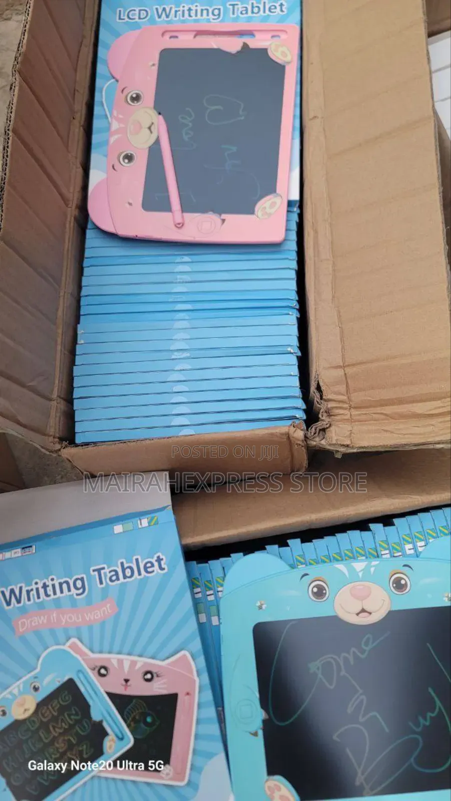 Cartoon Design Kiddies Writing Tablet