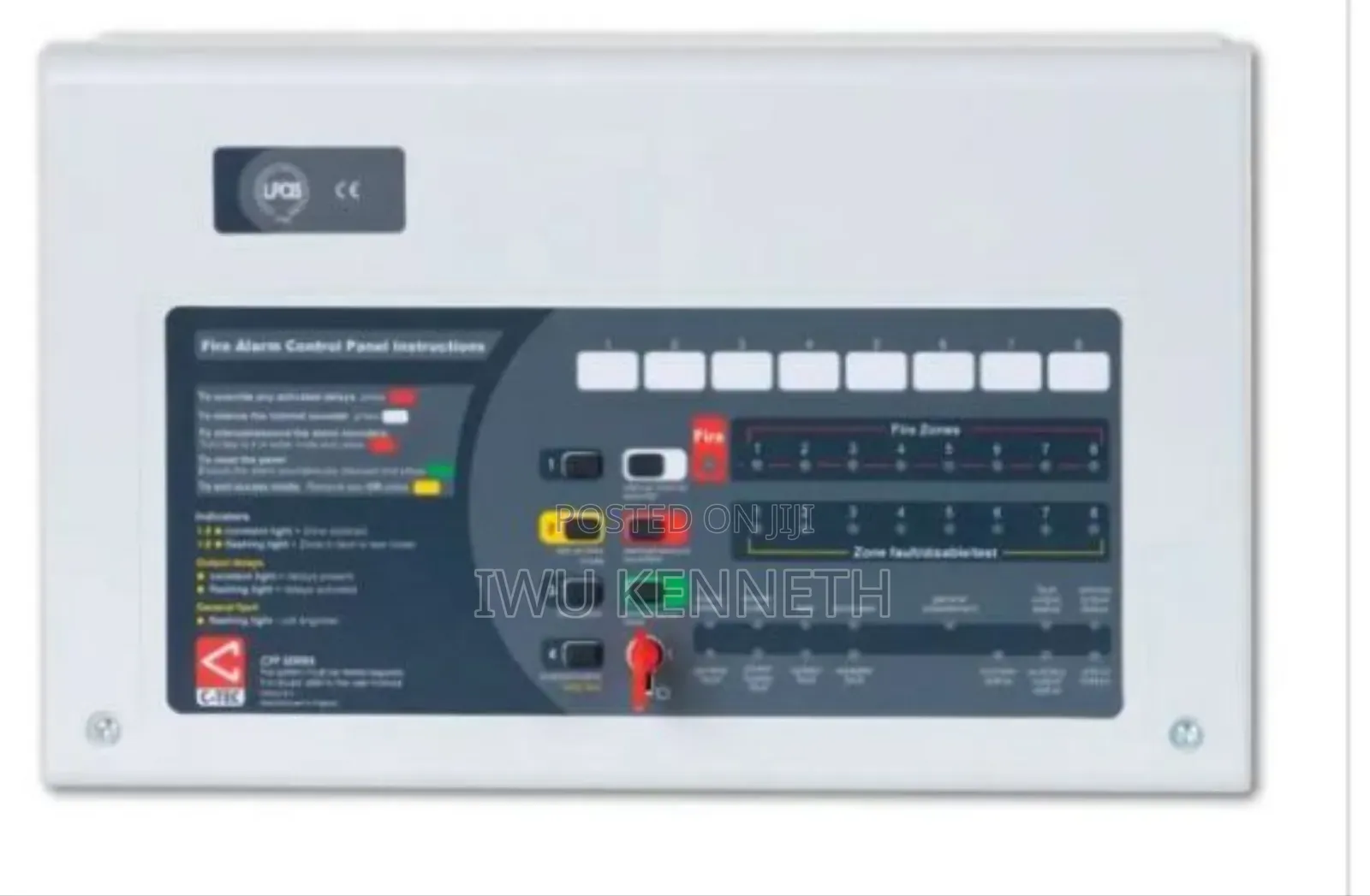 C-Tec Standard 4 Zone Conventional Fire Alarm Panel