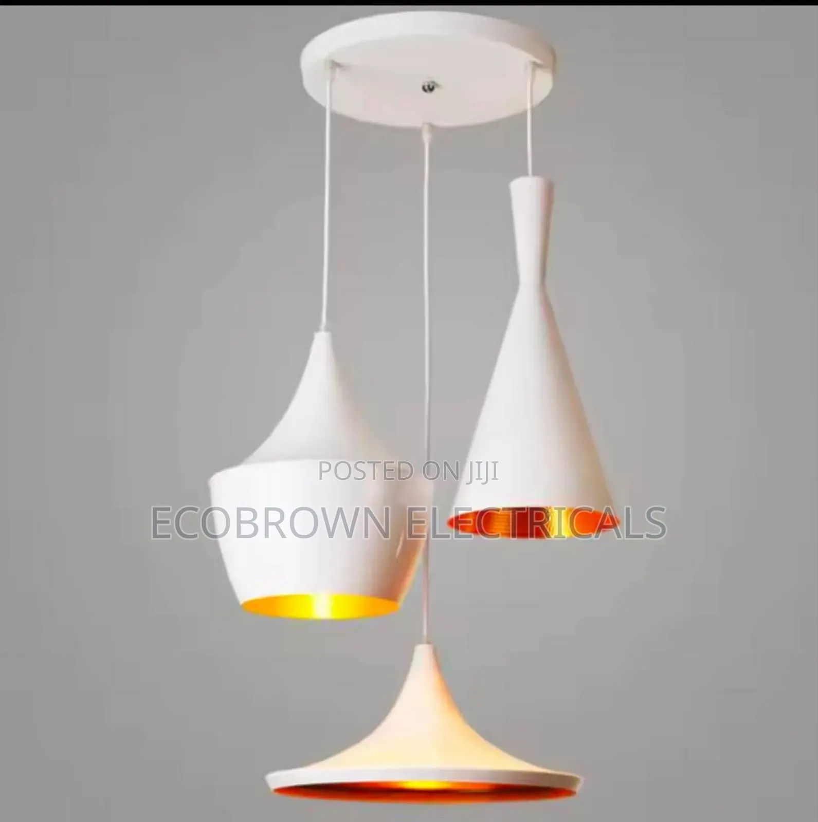 3 in 1 Vintage Pendant Light