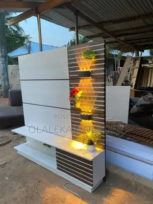 TV Stand With Lights