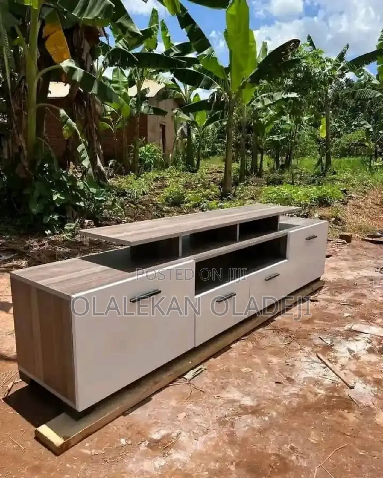 TV Stand With Lights