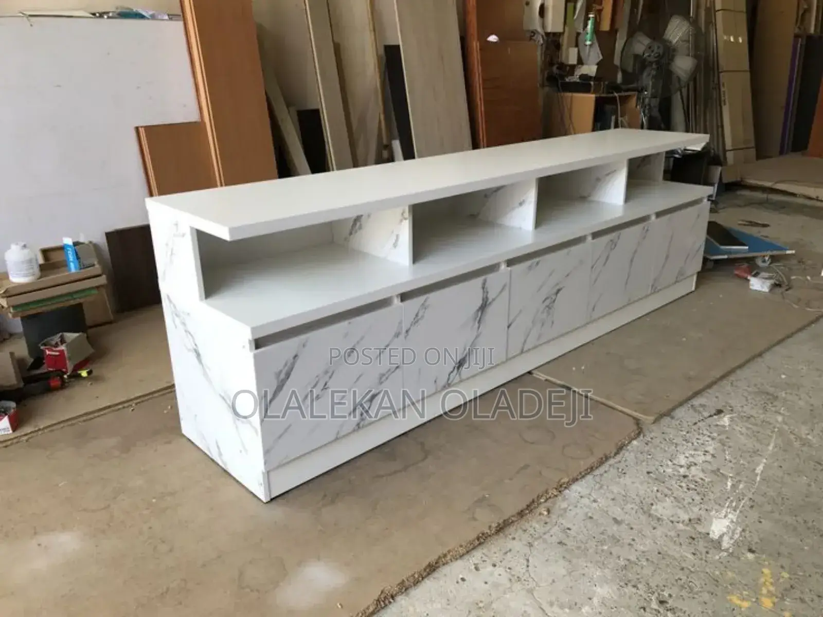 TV Stand With Lights