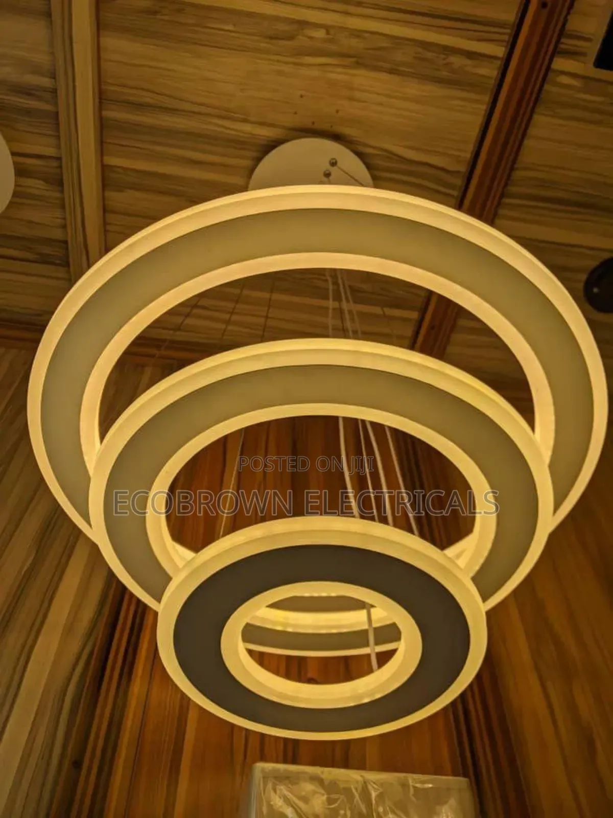 3 Ring Chandelier Fitting Light