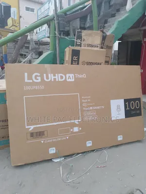 Lg Uhd 4k Android Smart 100"Inch  Flameless >Youtube, Netflix , Wi-fi