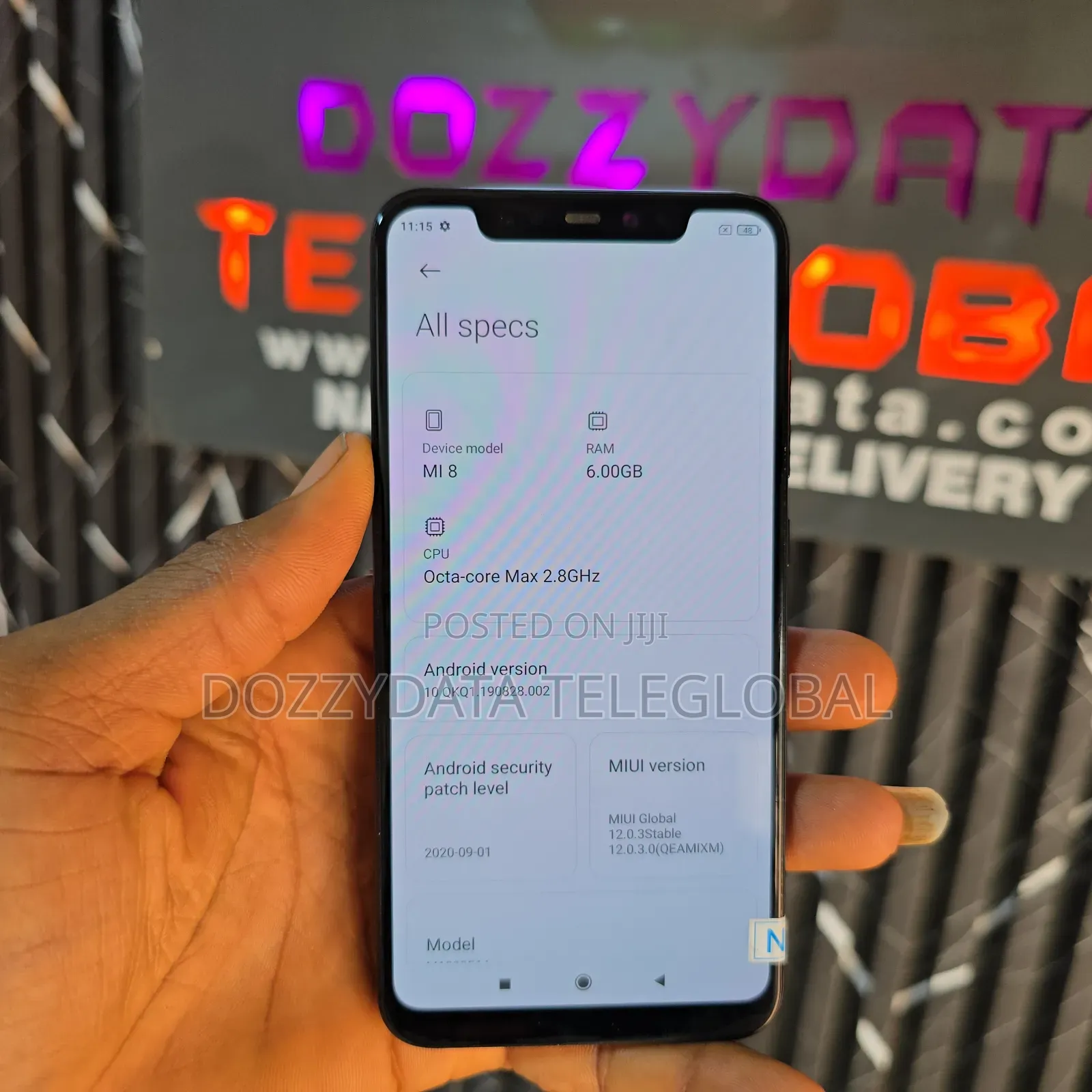 Xiaomi Mi 8 128 GB Black