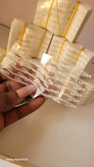 Tampered Proof for Bottles,Stretchfilm,Bubble Wraps Etc