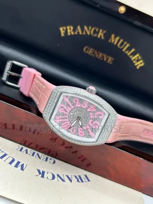 Frank Muller Chronograph Leather Watch