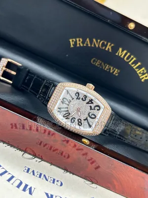 Frank Muller Chronograph Leather Watch