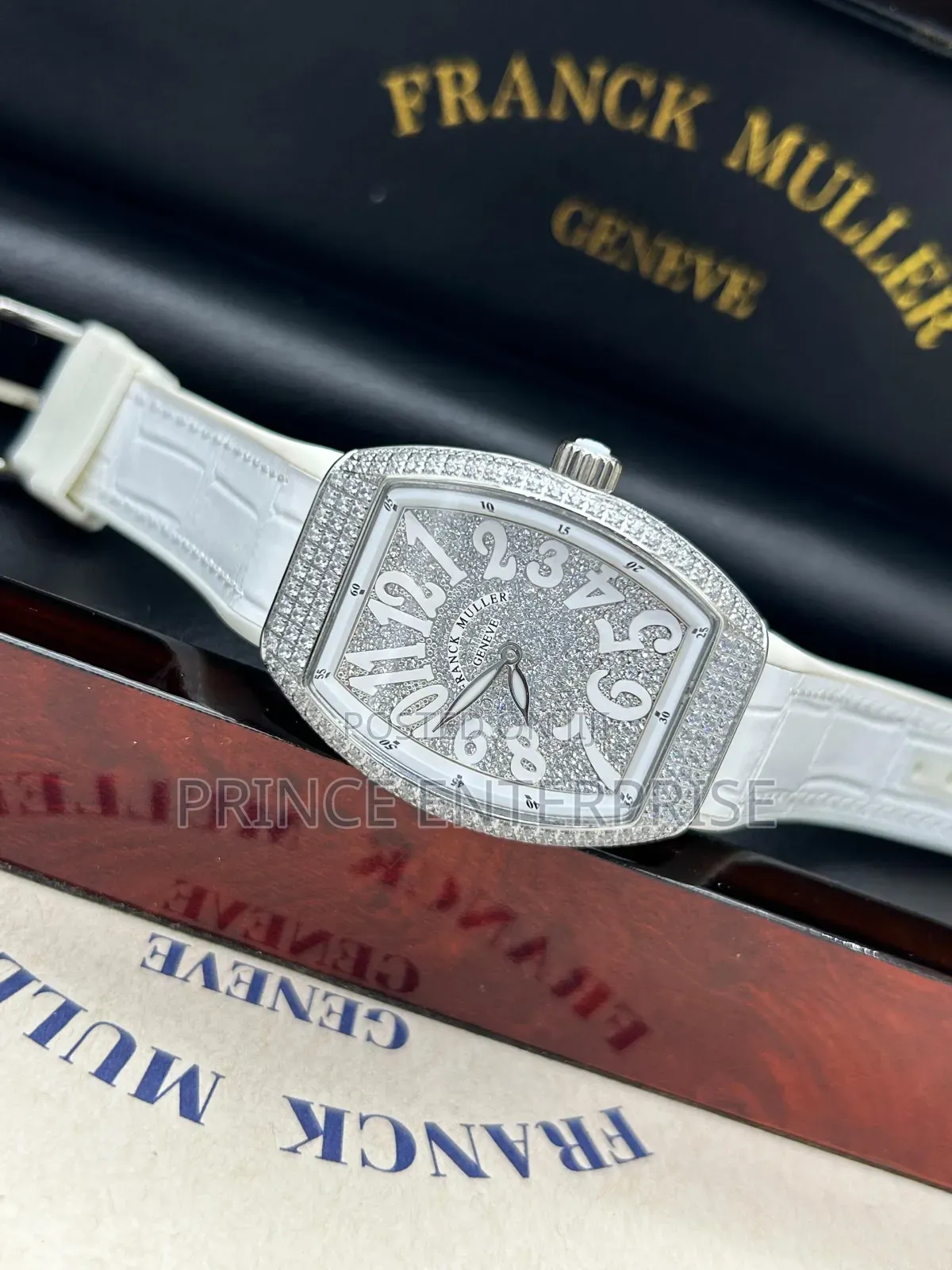 Frank Muller Chronograph Leather Watch