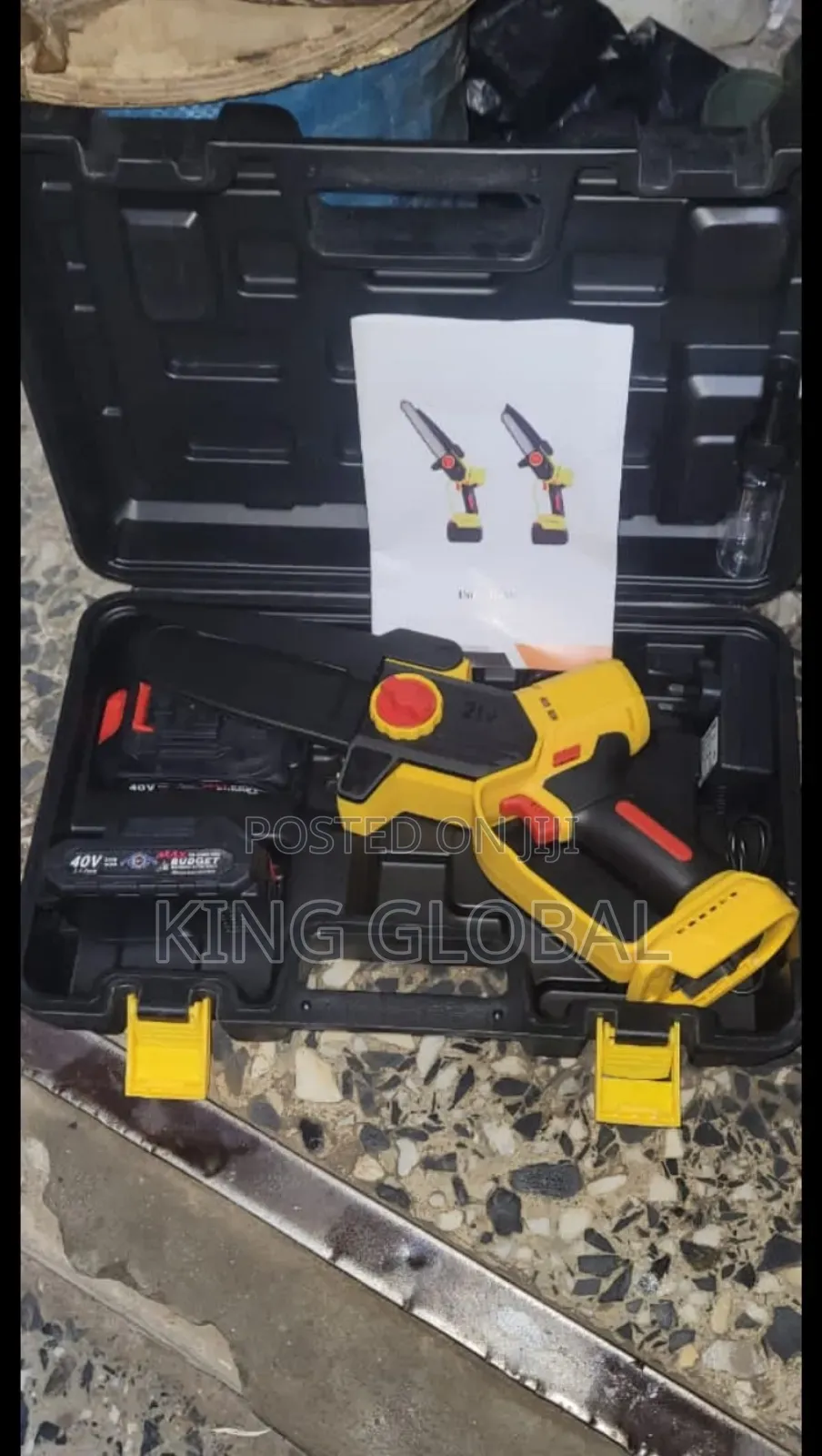 Rechargeable Chainsaw Machine 12V