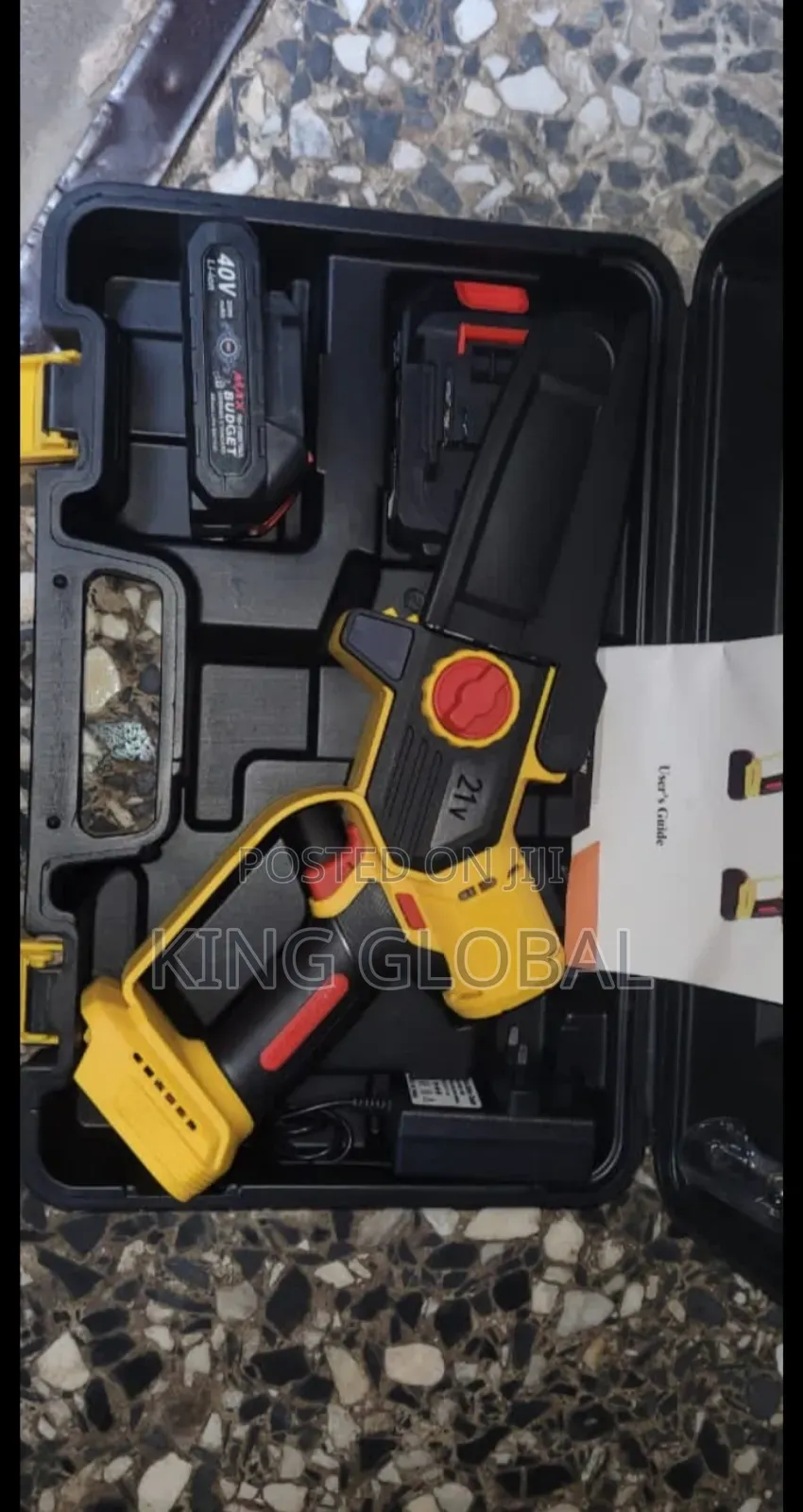 Rechargeable Chainsaw Machine 12V