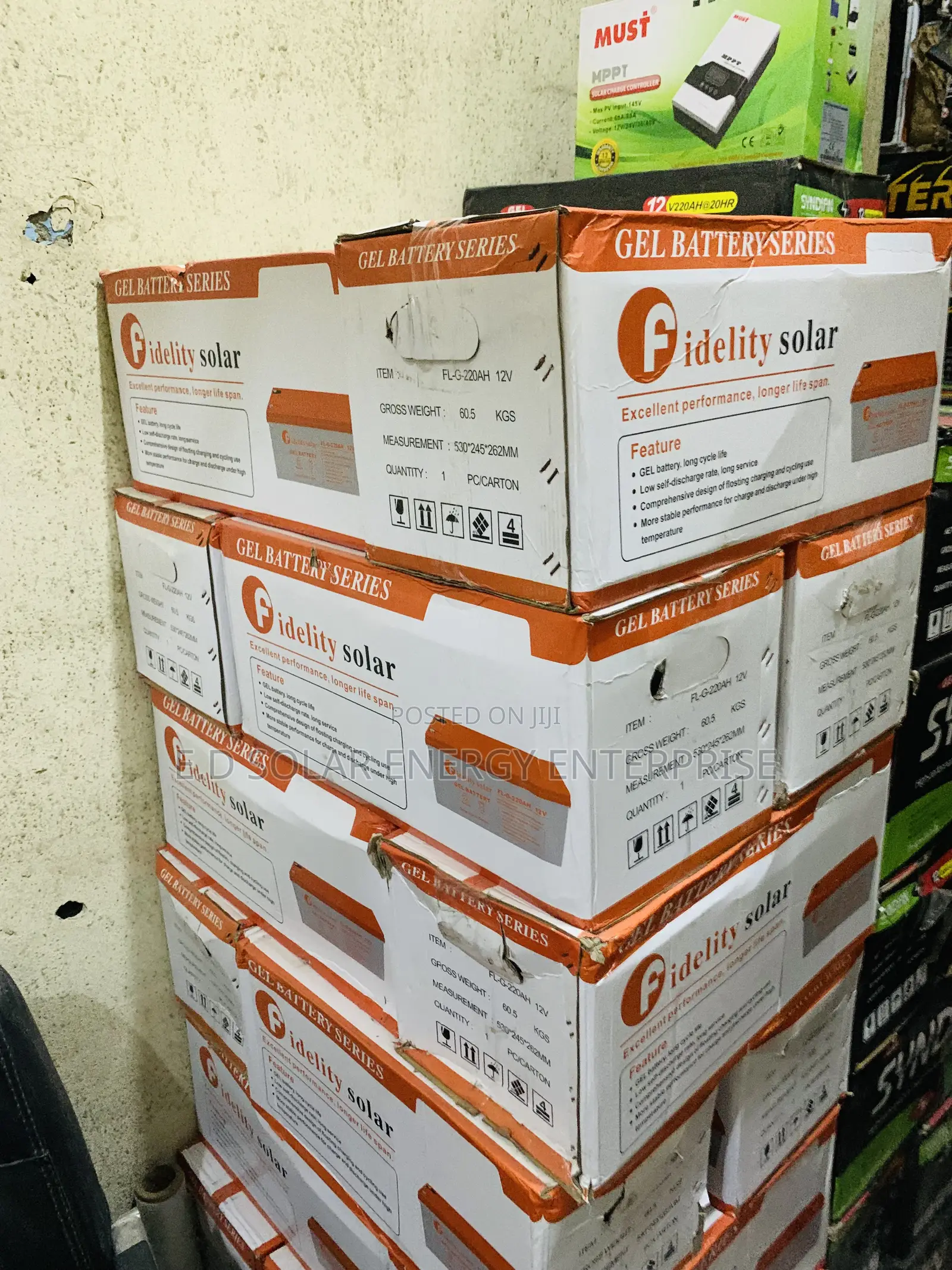 Fidelity Solar Battery 200ah 12v Is Available Now