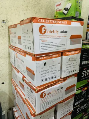 Fidelity Solar Battery 200ah 12v Is Available Now
