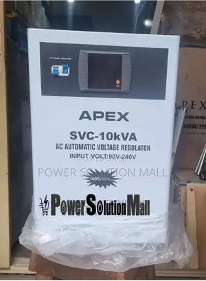 Apex 10kva Single Phase Servo Stabilizer (80v-260v)