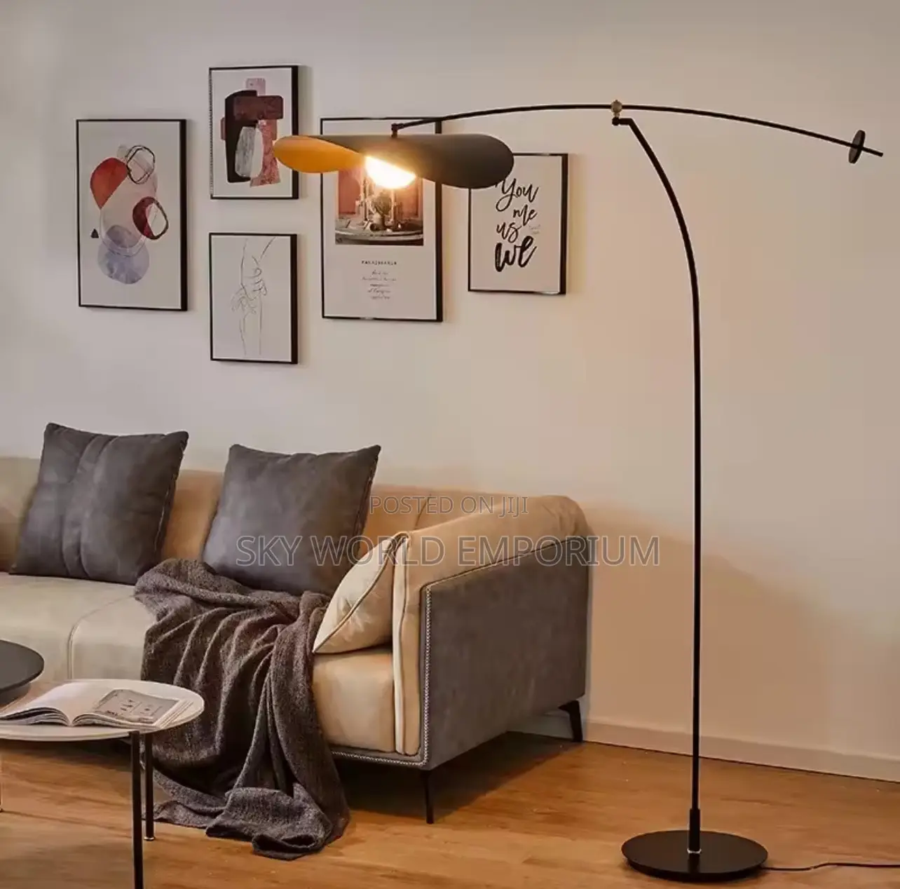 Modern Art Led Long Arm Hight Adjustable Floor Lamp