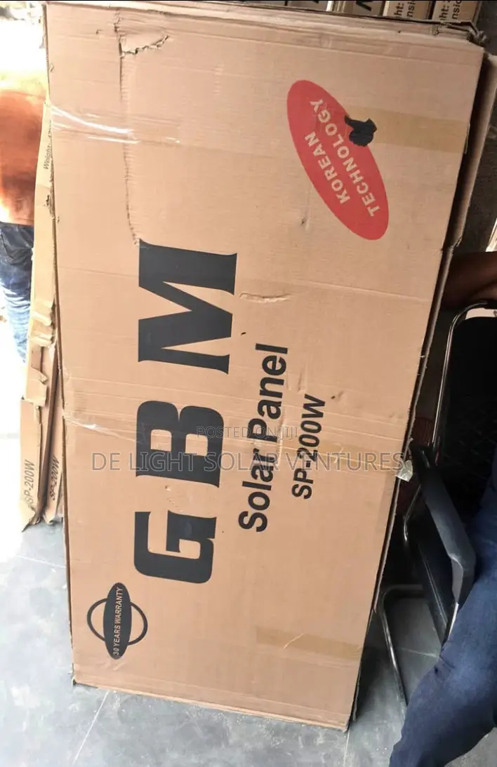 200w G B M Solar Panels New Much Available