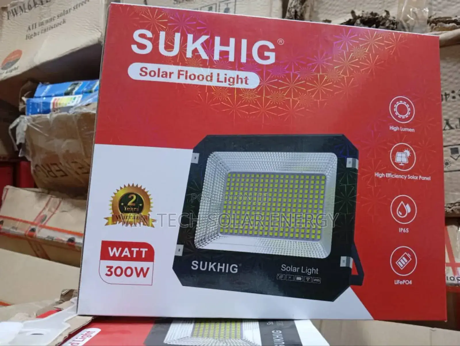 Original Sukhig 500w Solar Flood Light