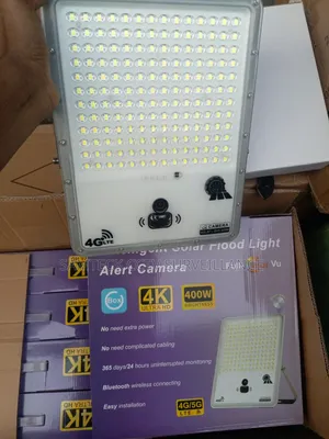 Smart Solar Flood Light and Camera 400watt