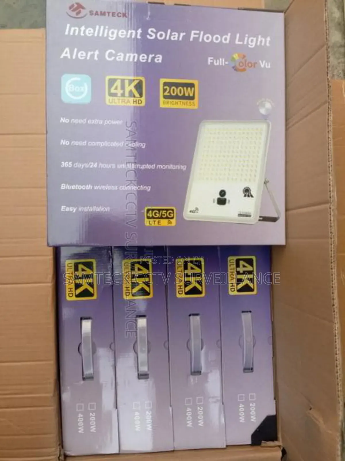 Intelligent Solar Flood Light Camera