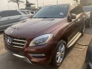 Mercedes-Benz M Class 2014 Red